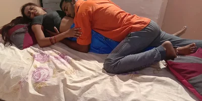 Real married Indian couple lovemaking show with internal cumshot porn