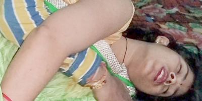 See this kinky Indian honey with dark hair get her cock-squeezing cunny nailed