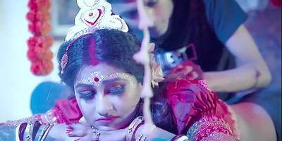 Muddy Hindi Audio: First time college step suckle gets a rough anal creampie in