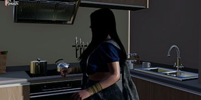 Watch Nasty Devar's massive dildo destroy Desi Savita Bhabhi's pussy in a wild